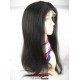 Malaysian virgin natural color Silk straight full lace wig-Lw0072