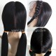Chinese virgin Light yaki full lace wigs silk top bleached knots-bw1201