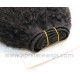  Italian yaki and kinky straight human hair machine made wefts