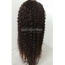 Curly Full lace wigs for Black women with baby hair -LW0040