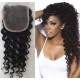 Brazilian virgin deep wave natural color human hair lace closure-LC03