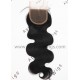 Brazilian virgin body wave natural color human hair lace closure-LC02