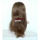 Glueless 10inches silk straight lace front wig-LW2001