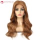 Medium Brown Cooper 250% Density Human Hair Loose Wave 5x5 Lace Closure Wig BW83