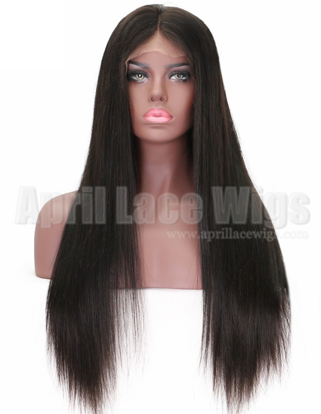 Chinese virgin silky straight hair full lace wigs for black women