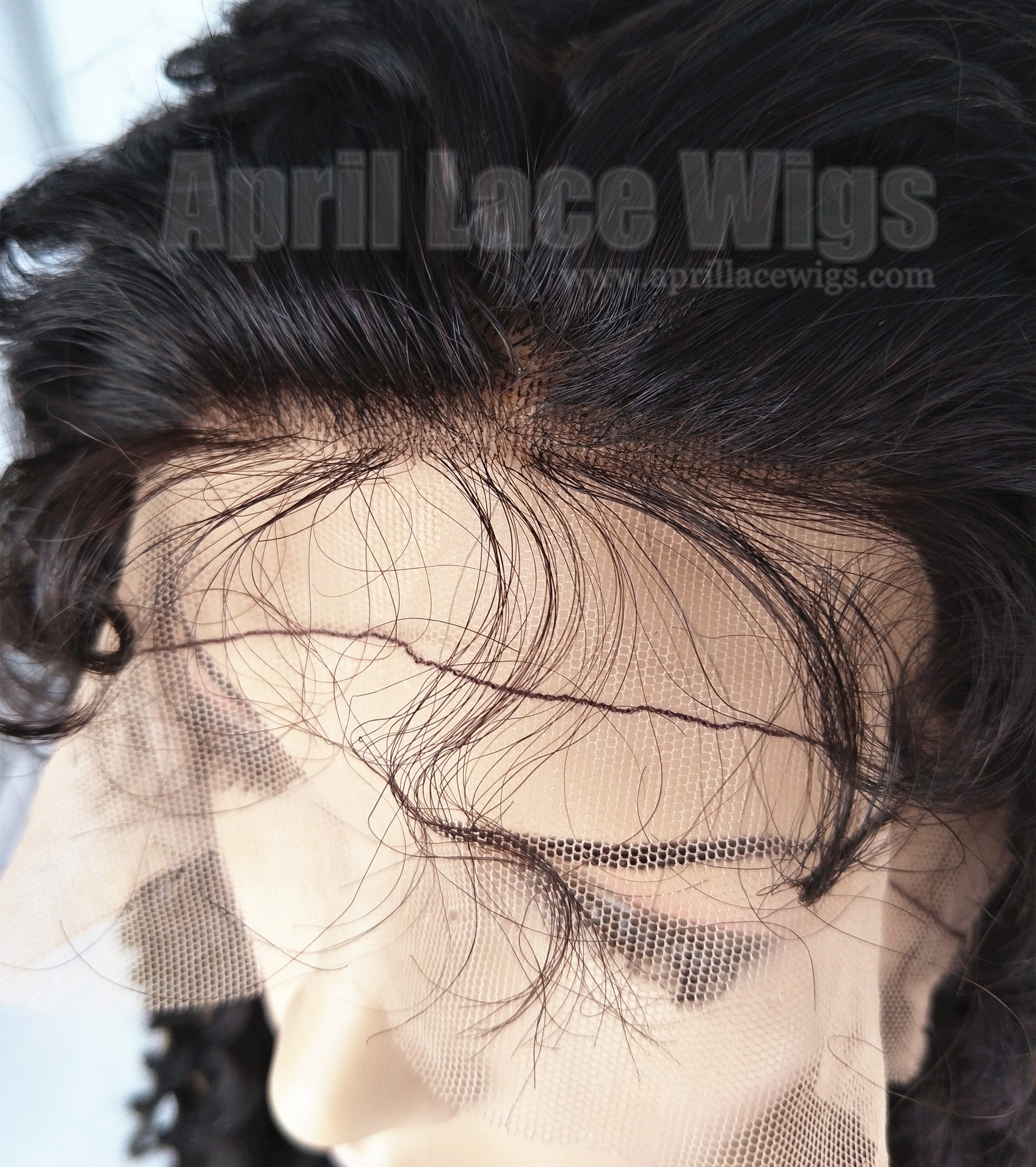 virgin hair curly full lace wig