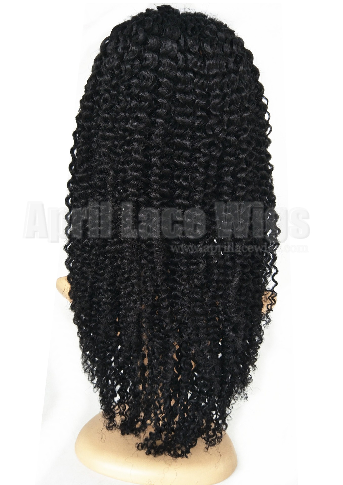 Jerry curl lace front wig for black women