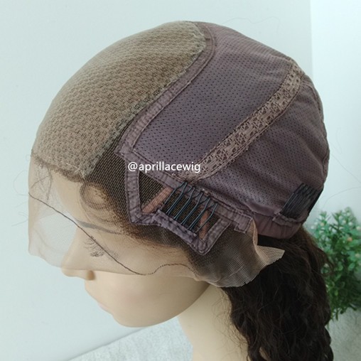 Silk top wig