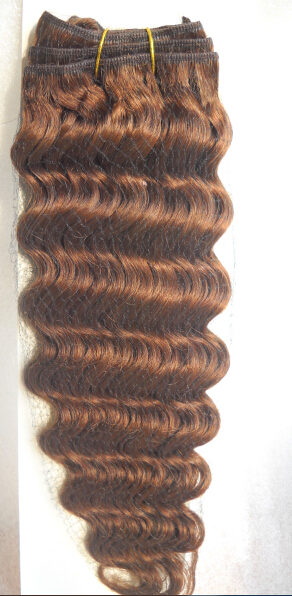 human hair weft 16inches #4