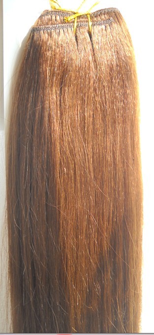 Yaki straight human hair extensions