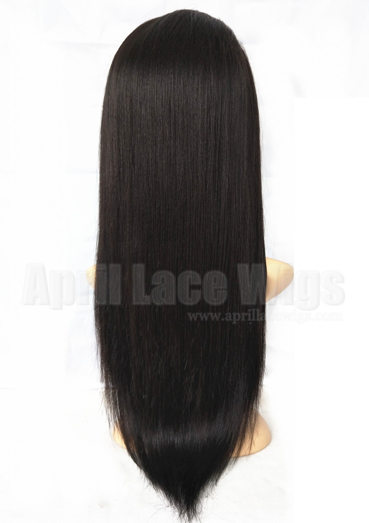 light yaki virgin hair silk top wig