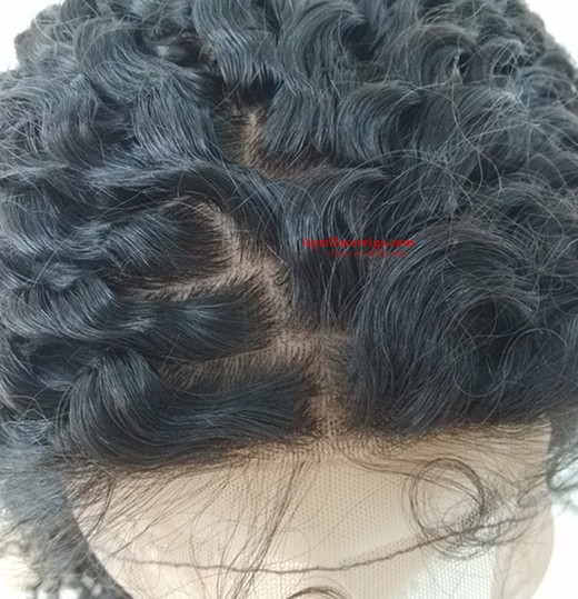Spanish curly full lace wig Spanish curly full lace wig
