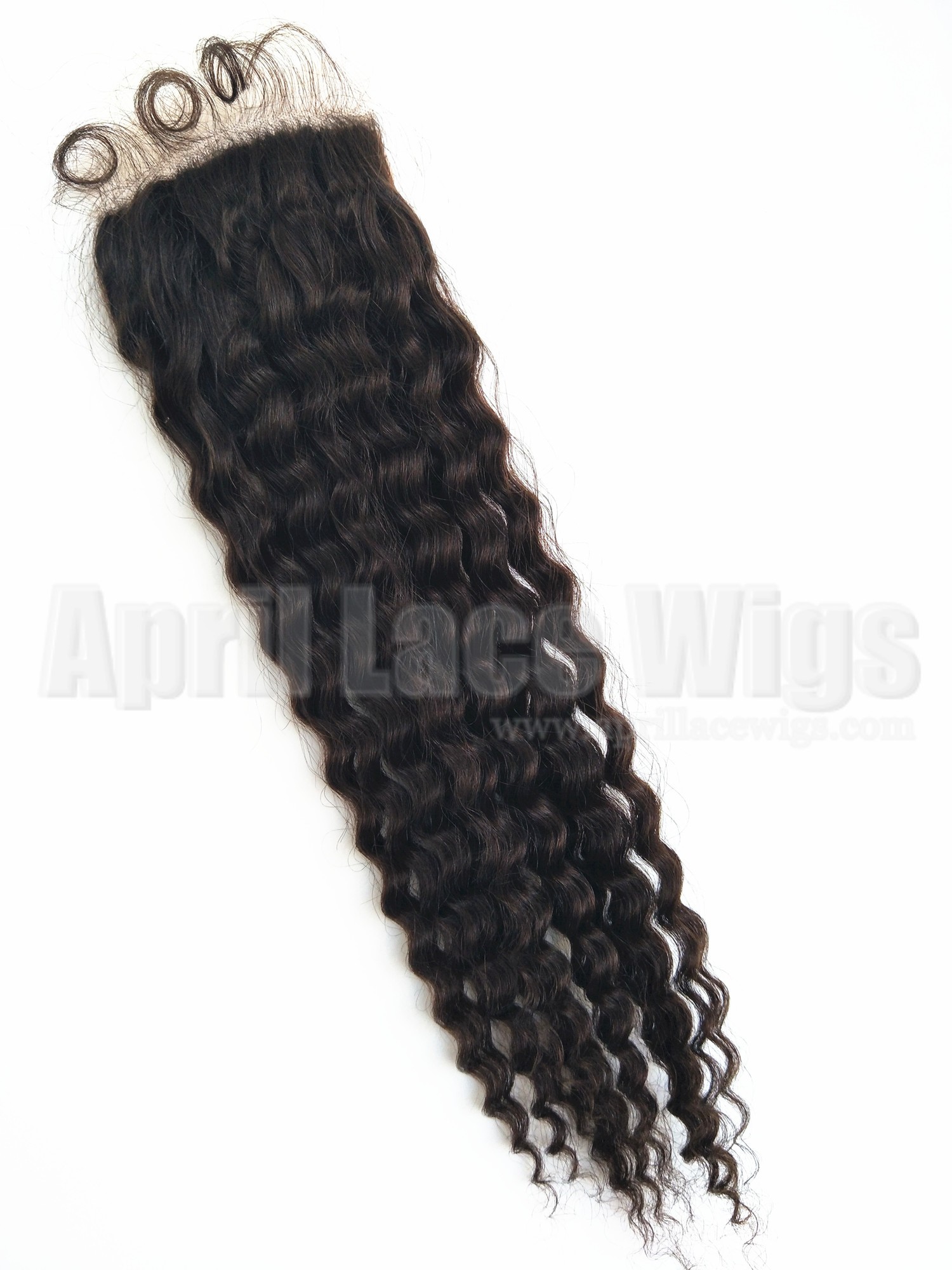 deep wave silk top closure 6mm curl