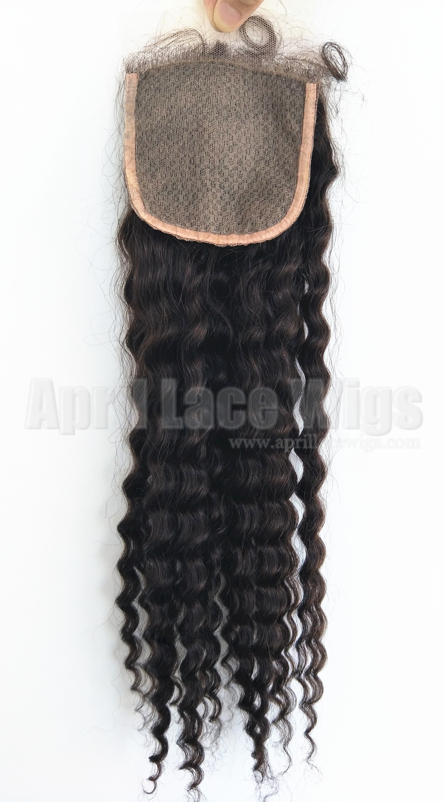 deep wave silk top closure 6mm curl 