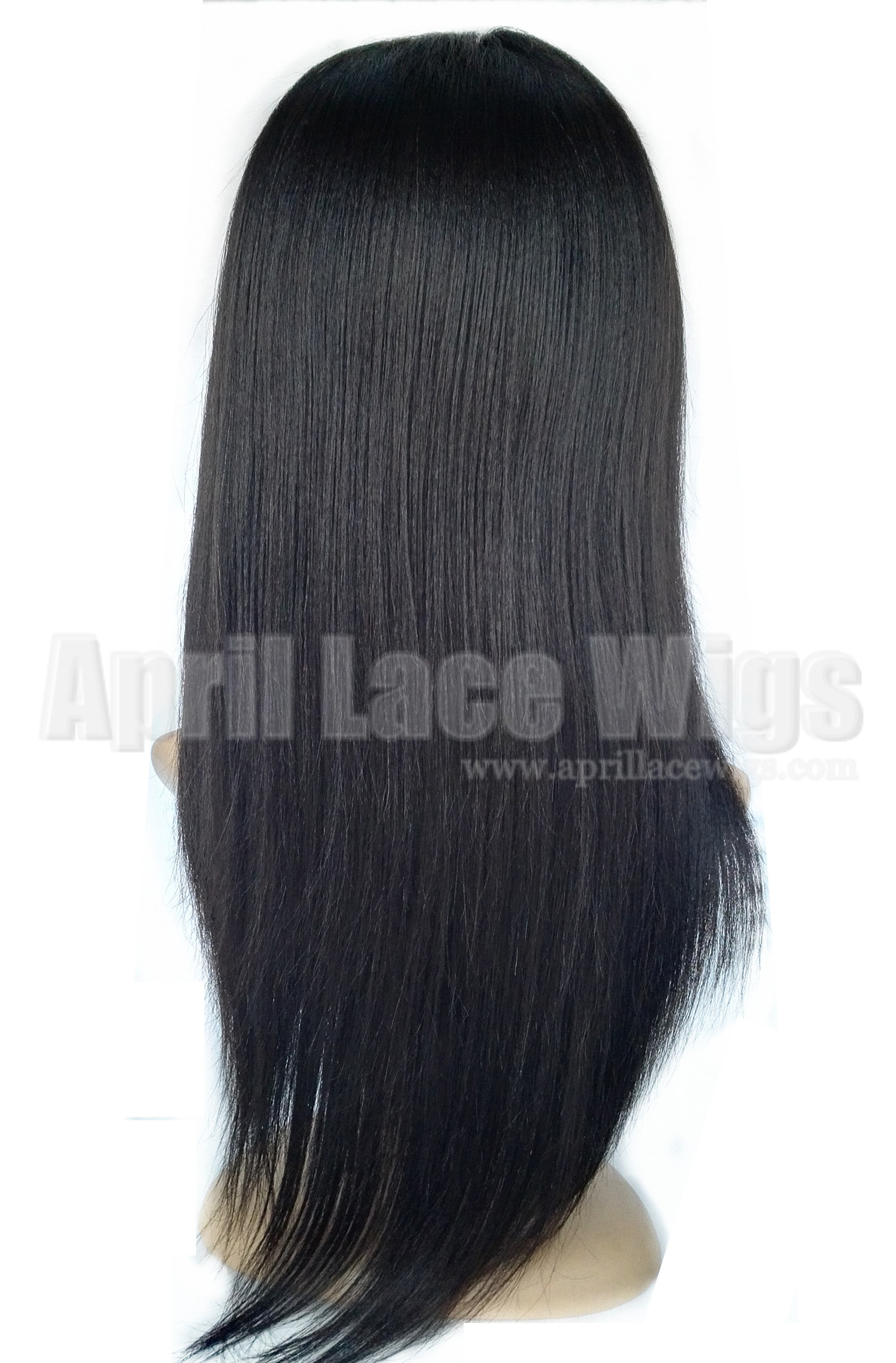 light yaki glueless full lace wig