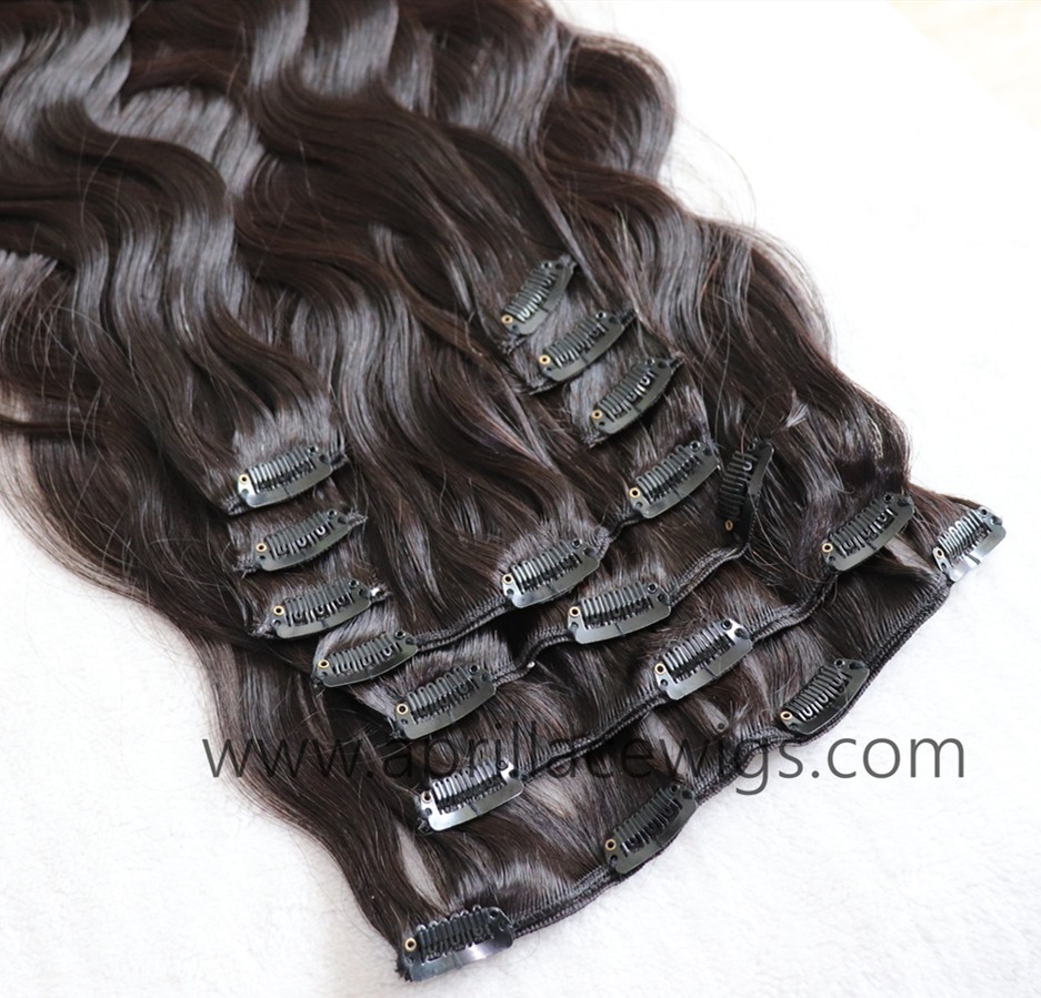 body wave clip in extensions, ody wave hair weaving