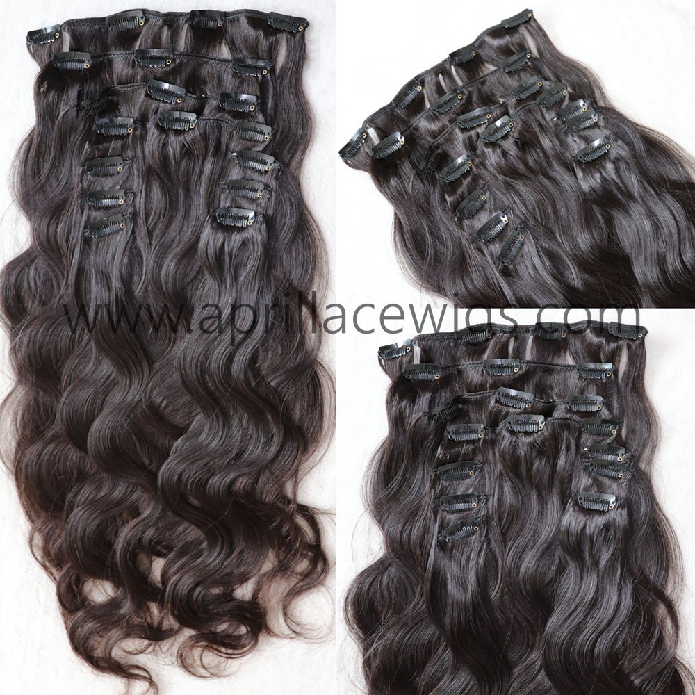 body wave clip in extensions, ody wave hair weaving