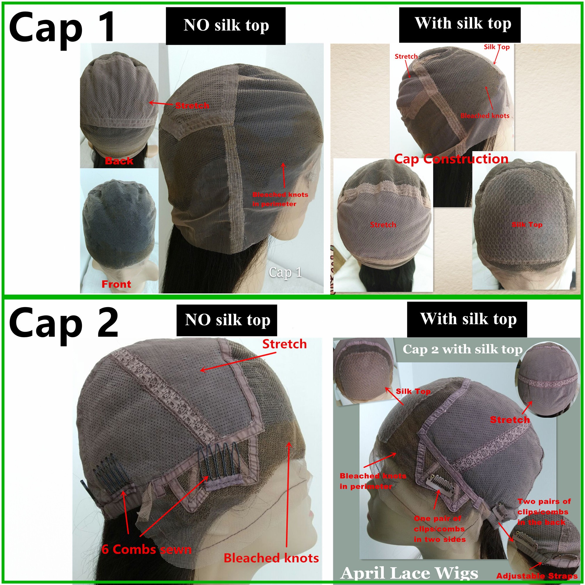 full lace cap