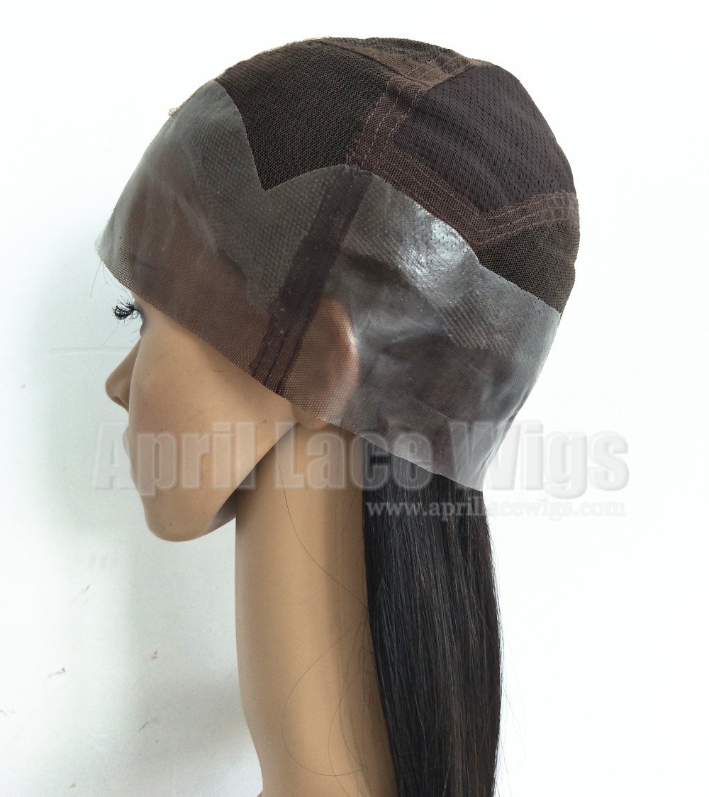 Thin skin full lace wig with silk top Poly PU