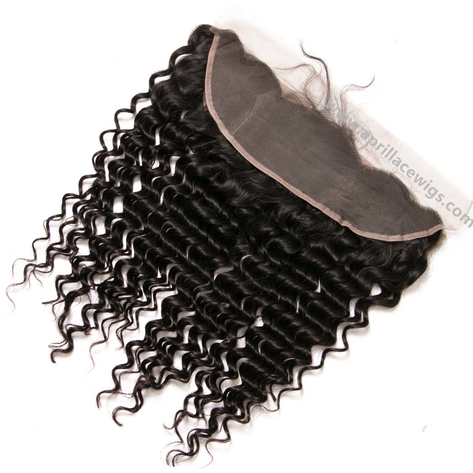 Brazilian Virgin Deep Wave Lace Frontal 