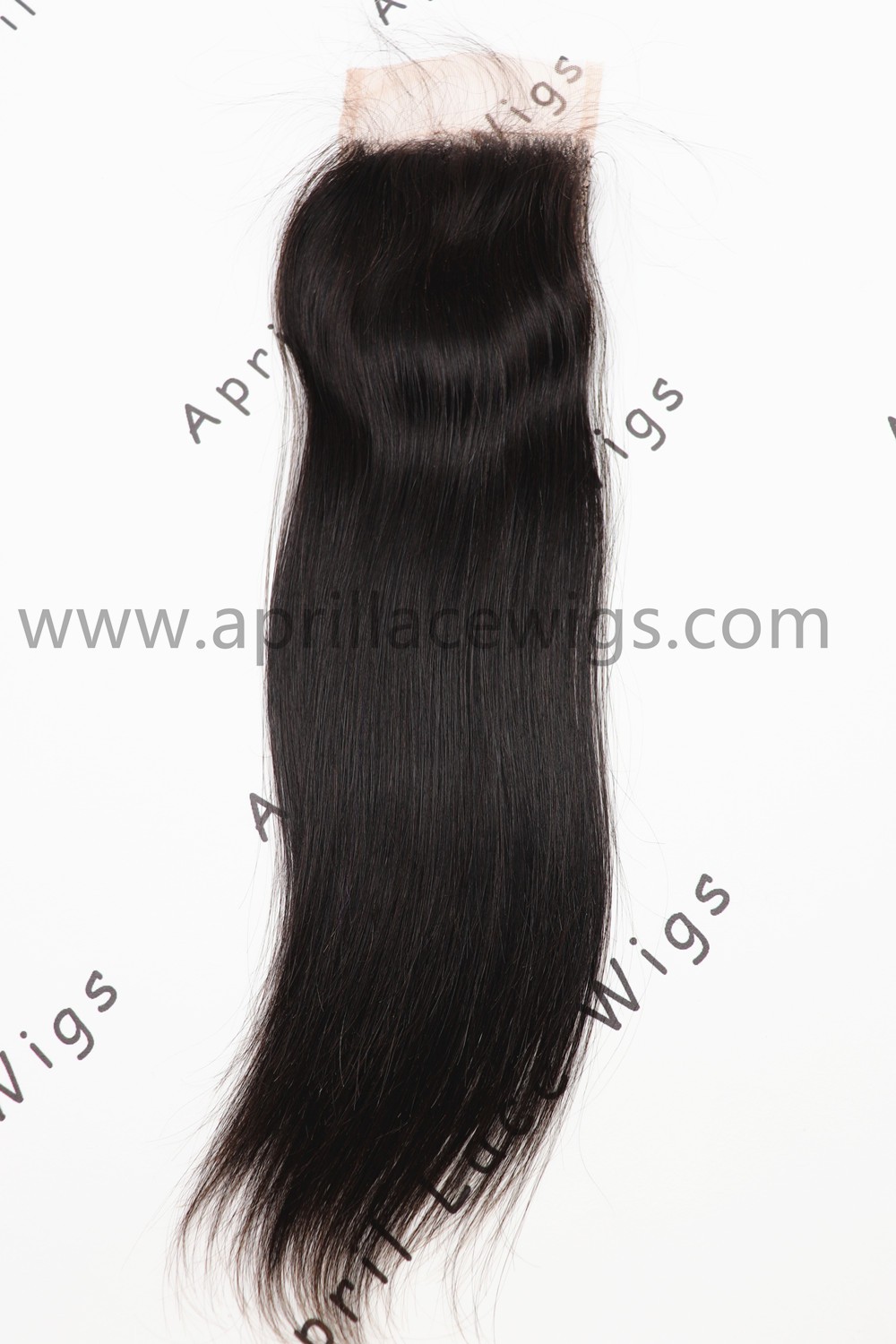 100% virgin human hair straight lace closure