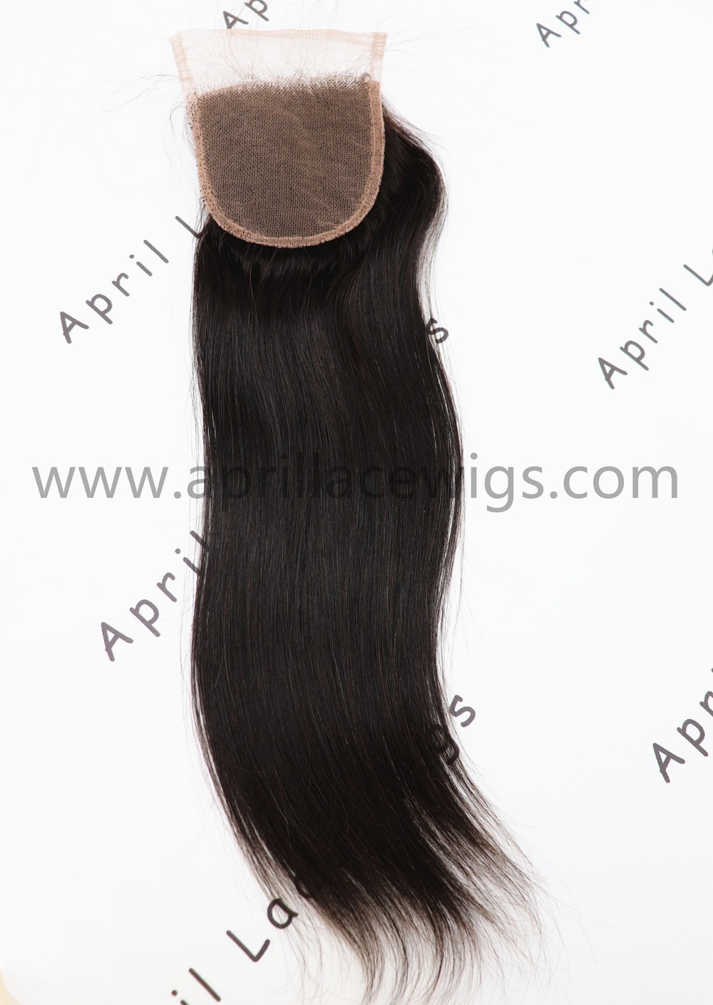 100% virgin human hair straight lace closure