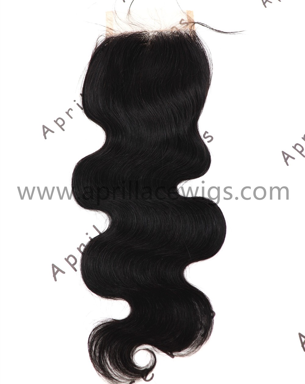 100% virgin human hair body wave lace closure