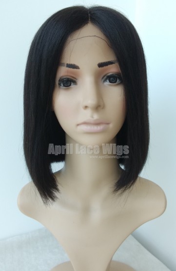 Blunt cut bob lace wig