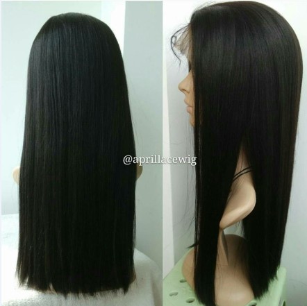 Blunt cut bob lace wig