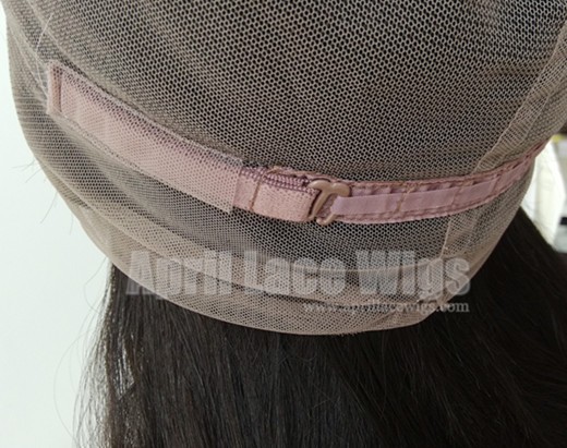 Brazilian straight 360 frontal glueless cap