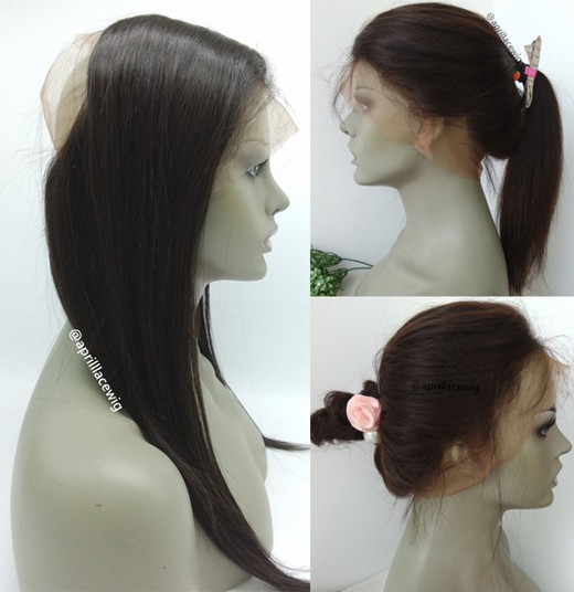 360 Lace Frontal straight Brazilian Virgin