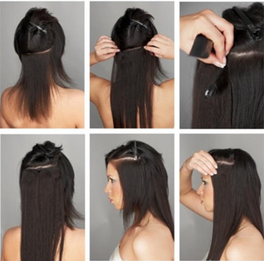 italian yaki hair, clip in extensions