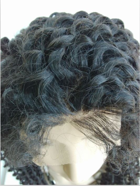 Kinky curl in the root of hair
