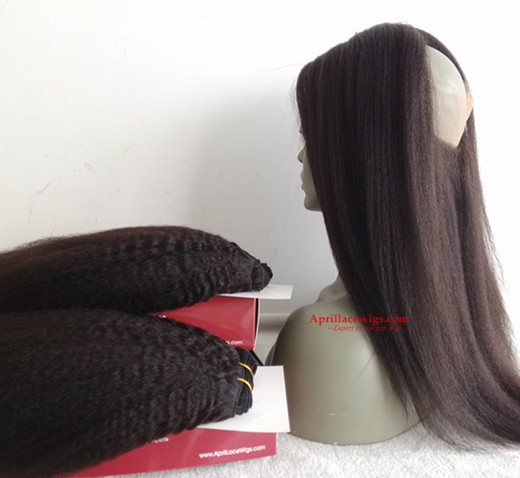 Italian yaki 360 frontal and 2 bundles wefts Italian yaki 360 frontal and 2 bundles wefts