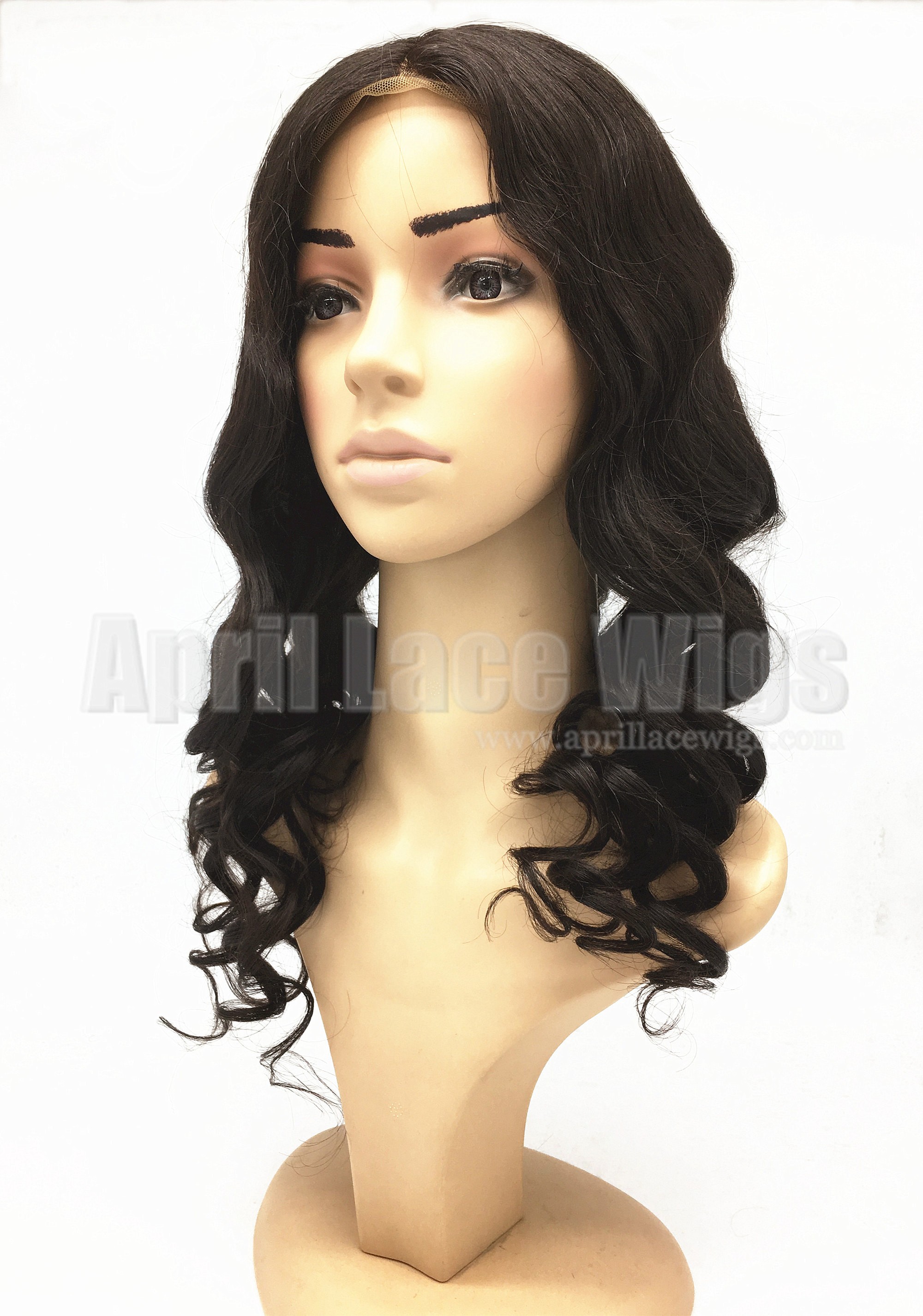 brazilian virgin loose ocean wave glueless wig