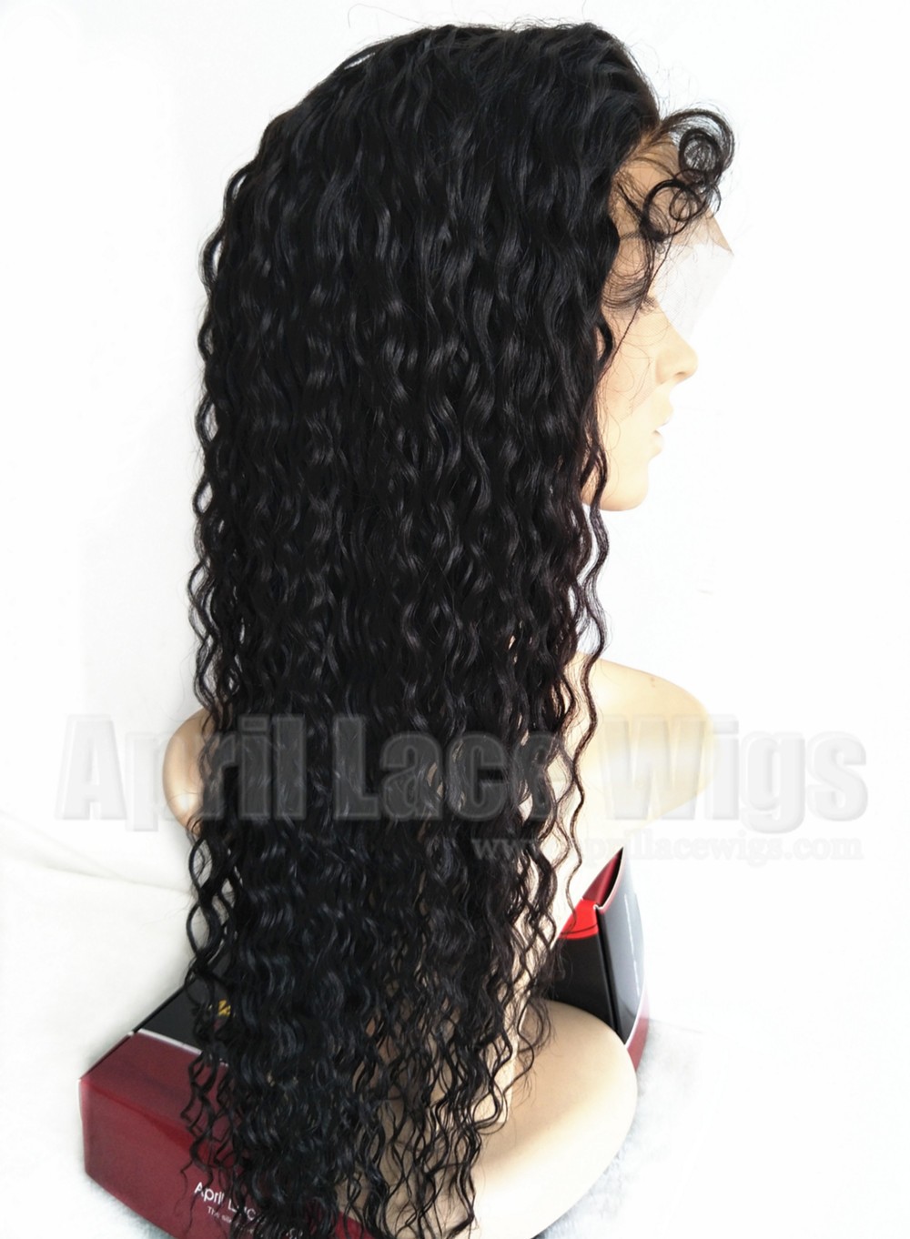 wet wave lace wig bun