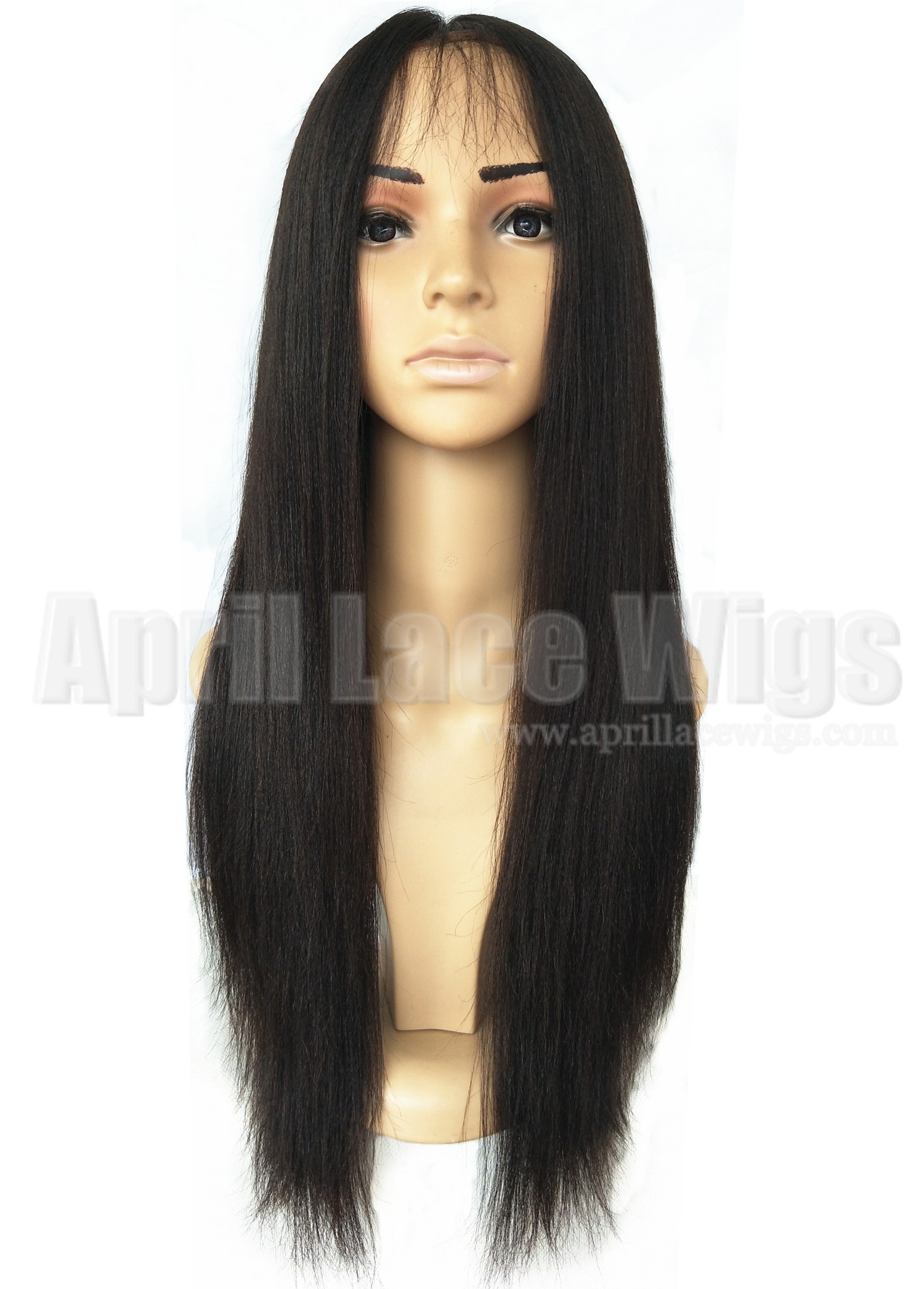 light yaki 360 wig glueless silk top