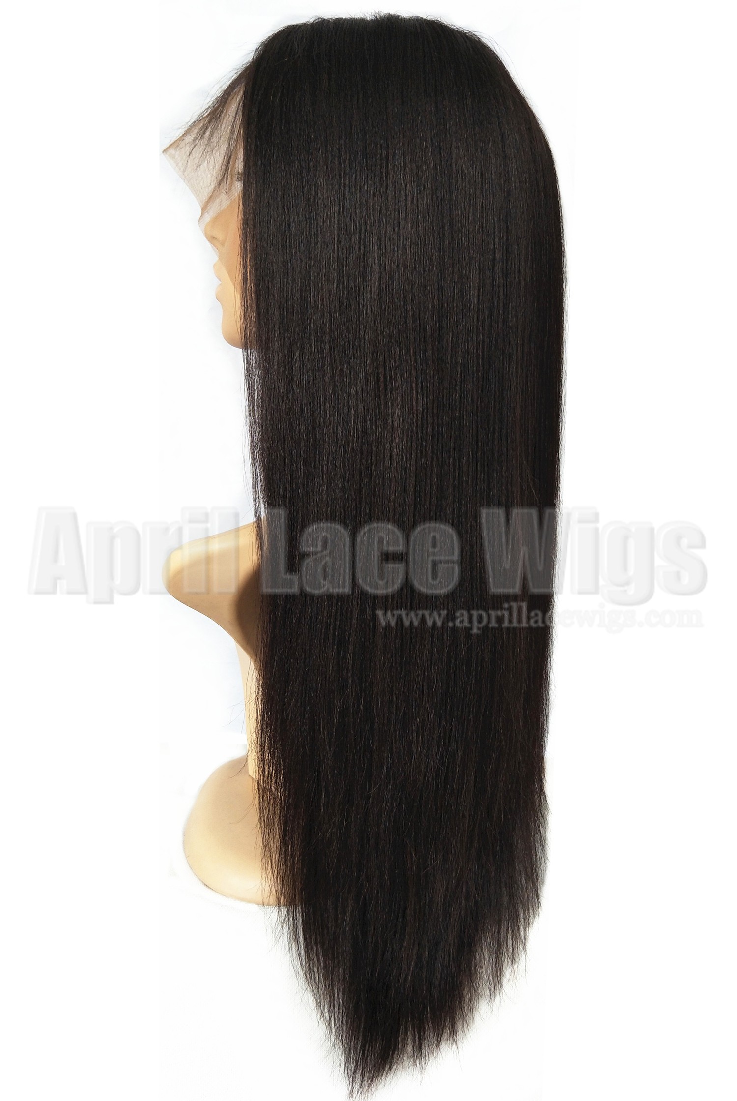 light yaki 360 wig glueless silk top