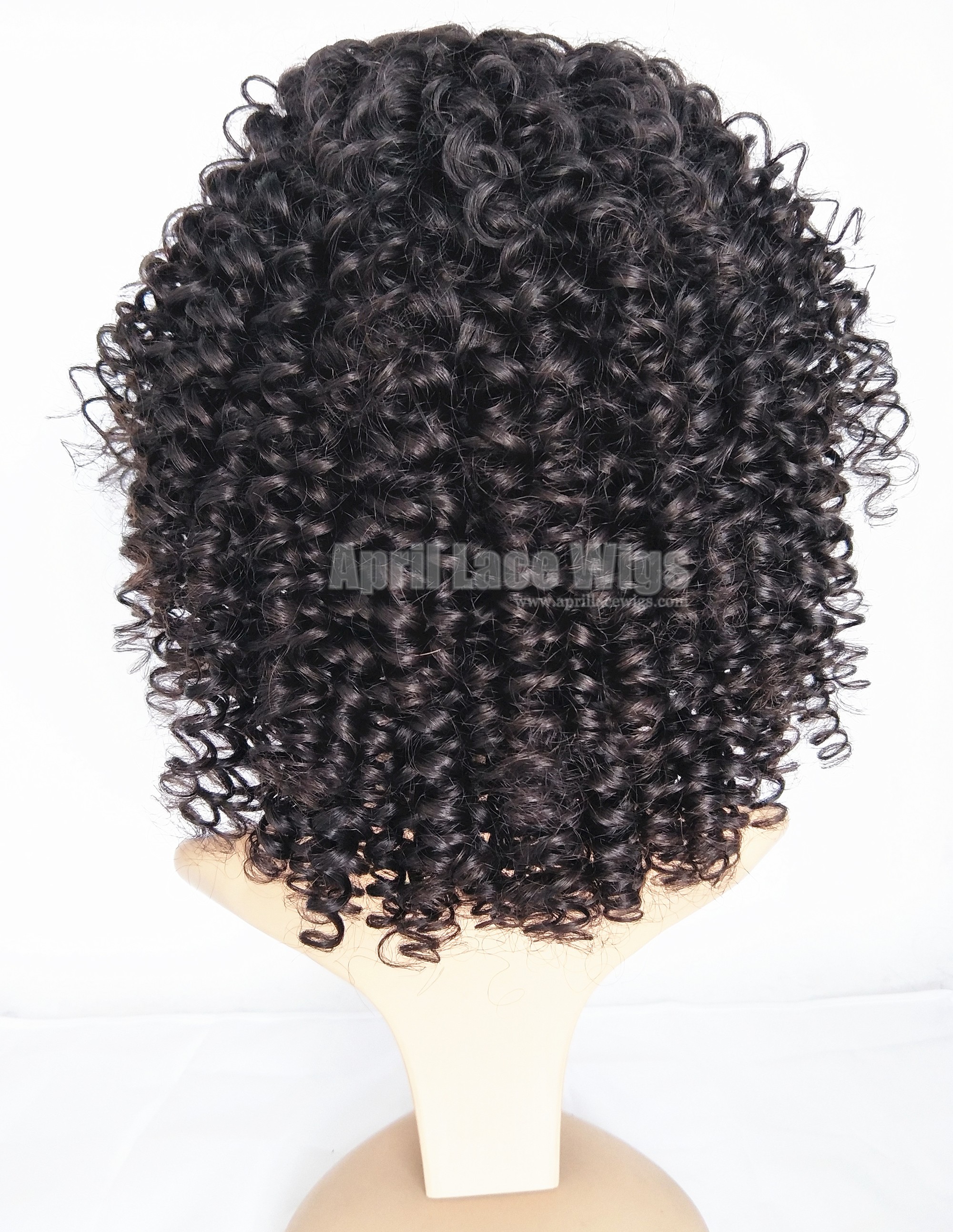 Beautiful Tight Spiral Curl Malaysian virgin 360 frontal Wig