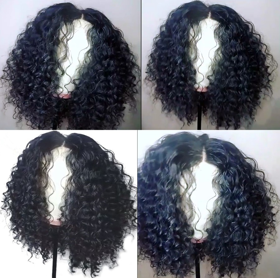 Beautiful Tight Spiral Curl Malaysian virgin 360 Wig