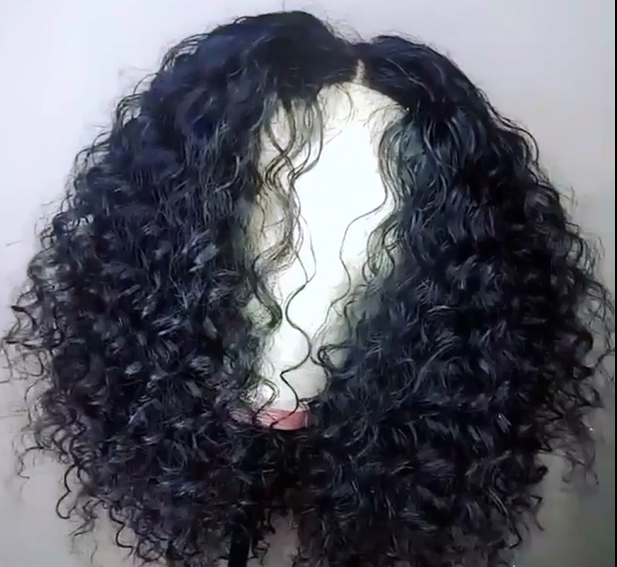 Beautiful Tight Spiral Curl Malaysian virgin 360 Wig