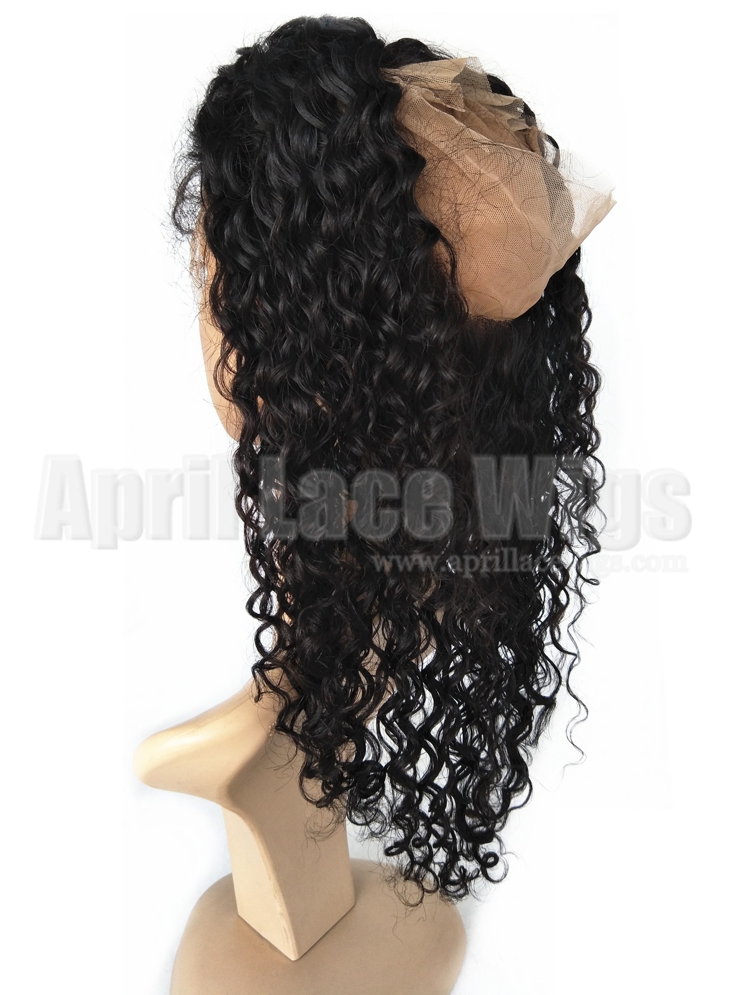 360 frontal wet wave brazilian virgin hair natural color