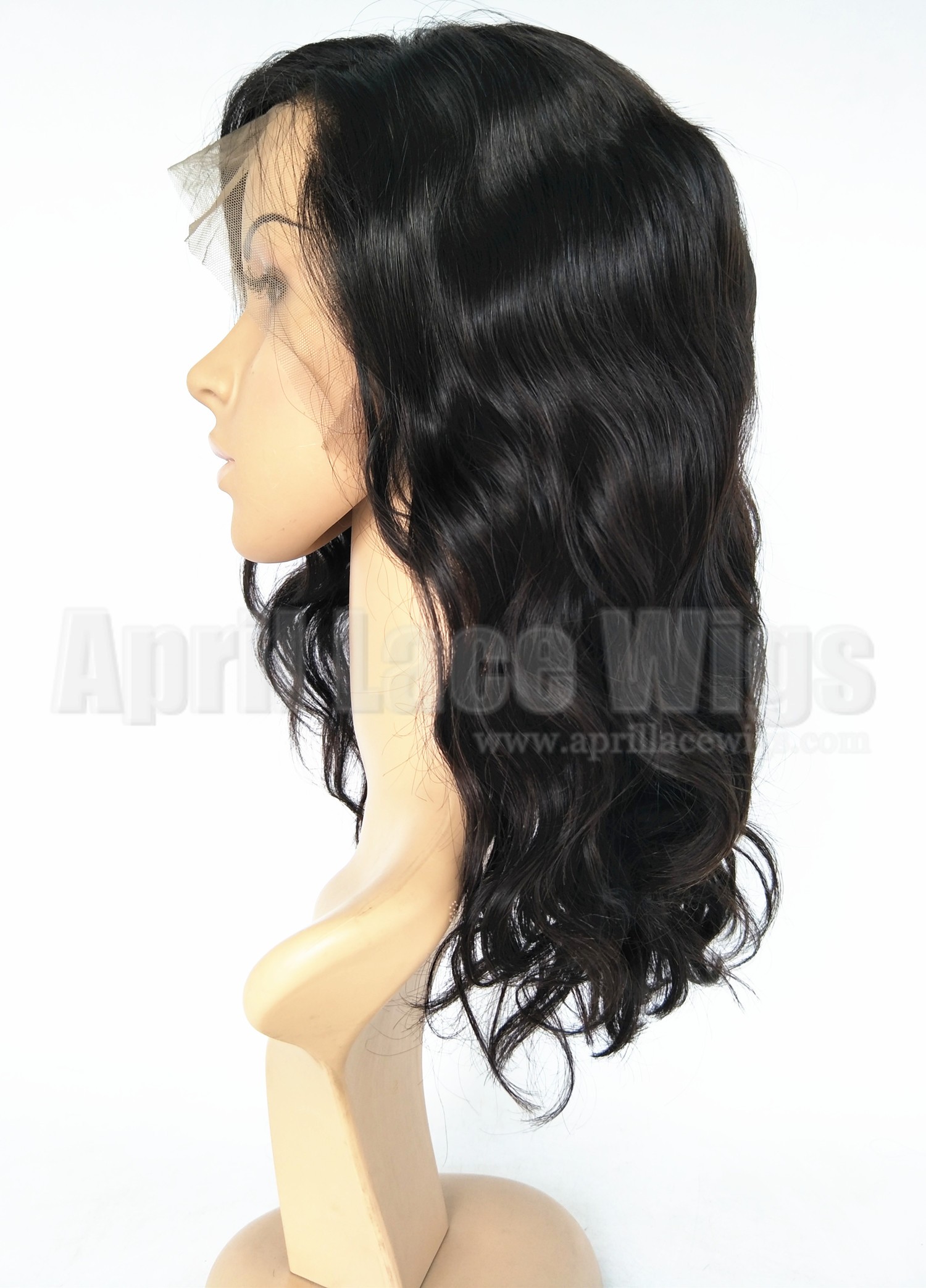 Brazilian virgin soft wavy 360 bob wig