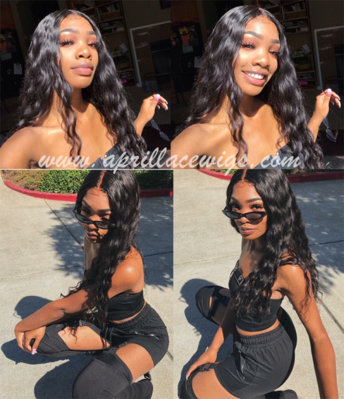 loose deep wave 360 wig virgin hair preplucked hairline