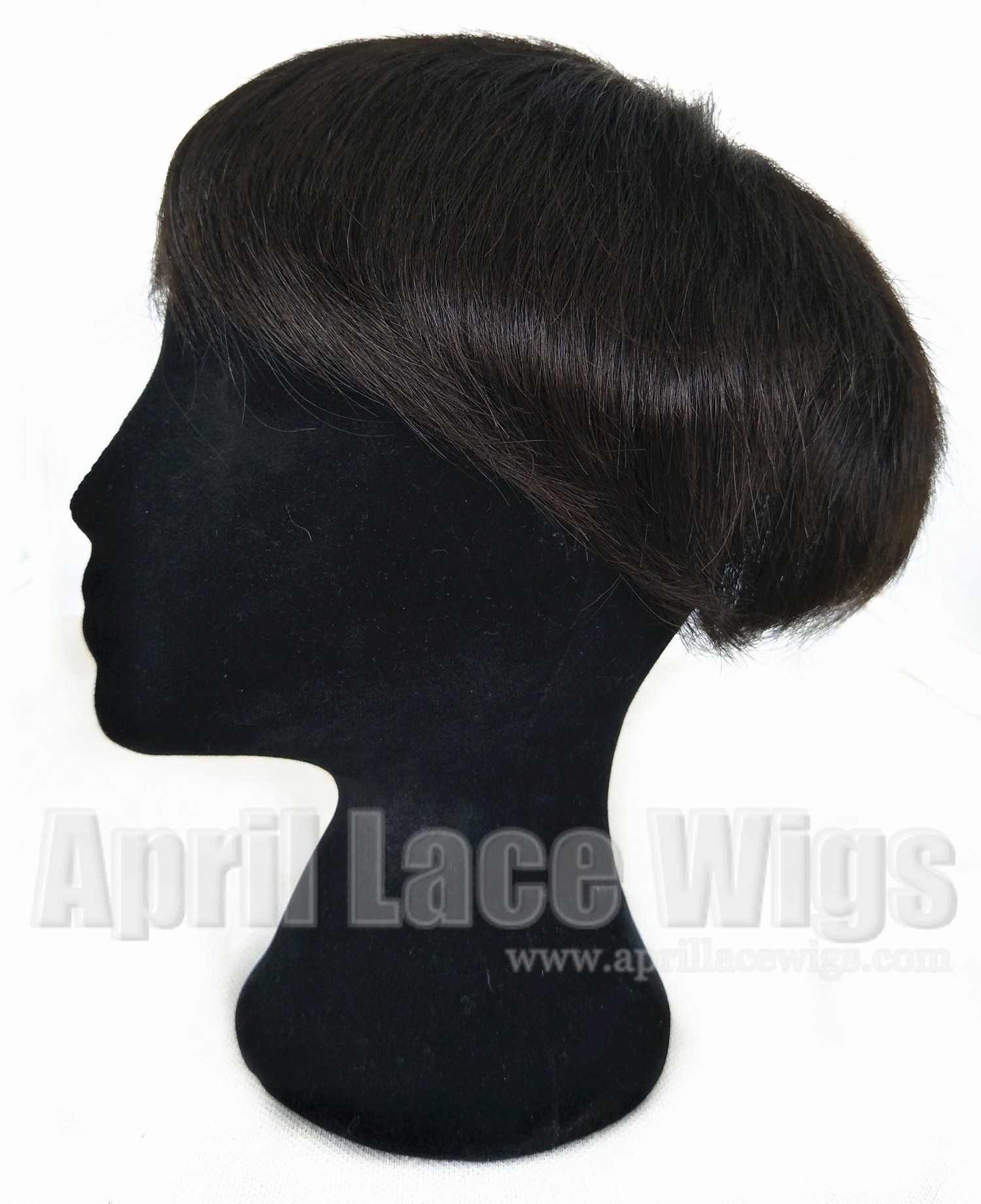 PU Poly around natural color swiss lace topper PU Poly around natural color swiss lace topper
