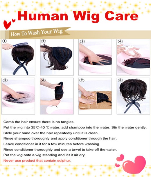 How to clean human hair topper, lace wigs How to clean human hair topper, lace wigs
