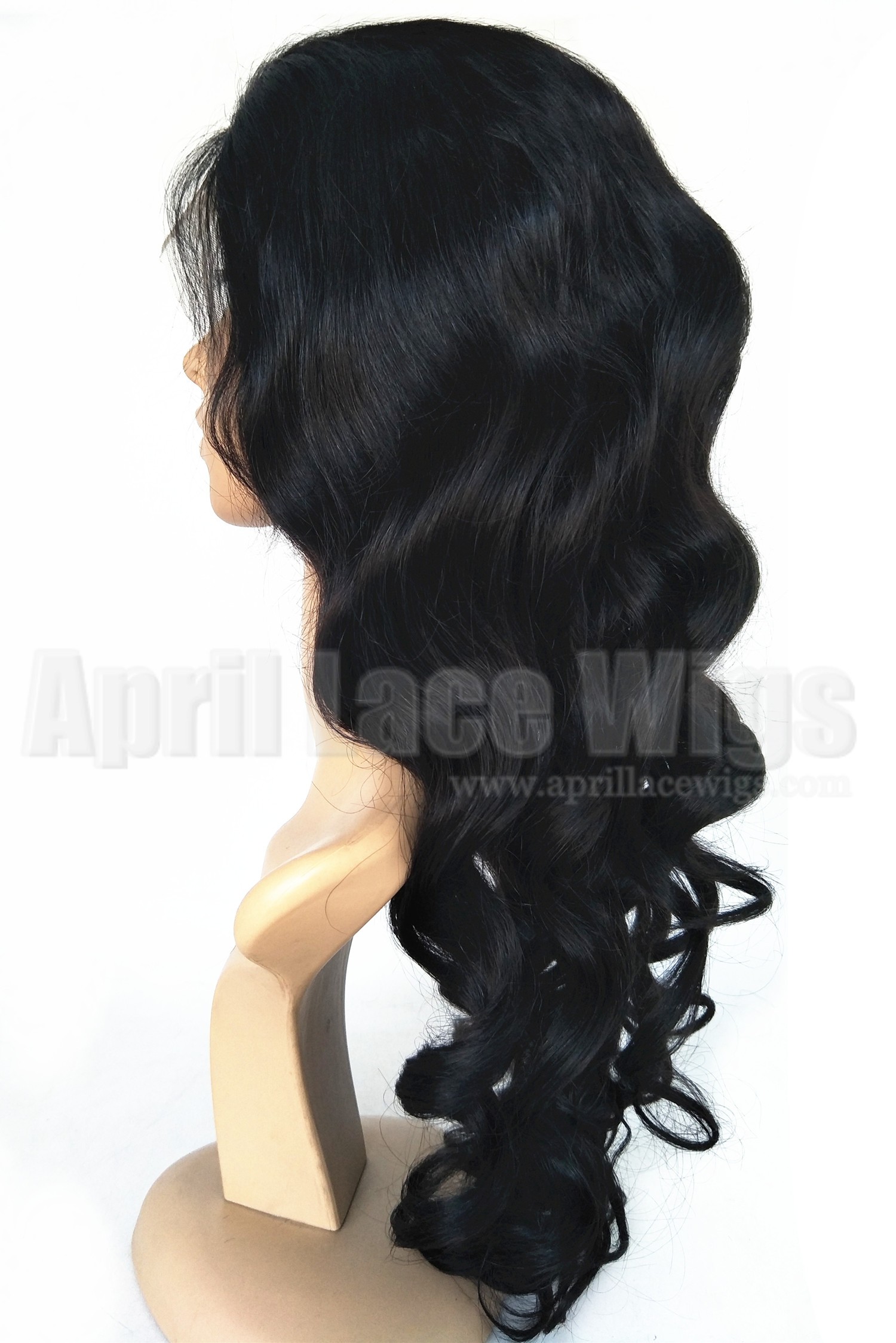 Brazilian virgin loose wave 360 wig silk top