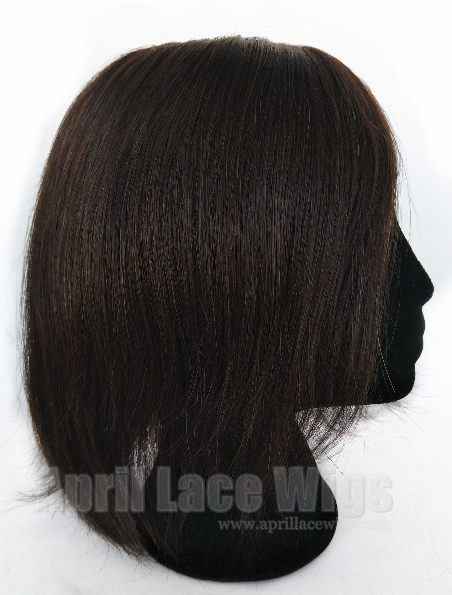 Mono lace and PU around hair topper Mono lace and PU around hair topper