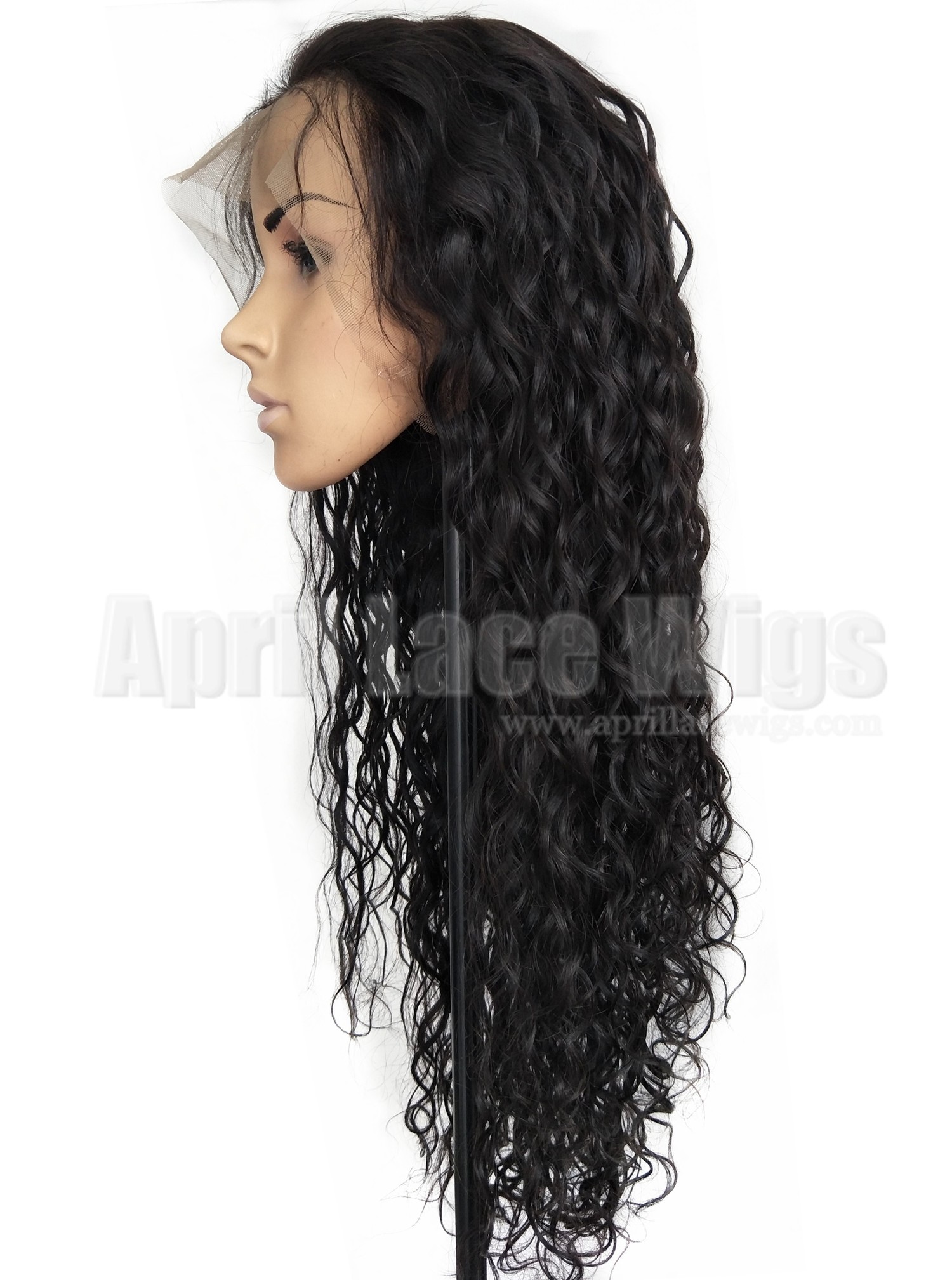 Malaysian virgin wavy glueless 360 wig