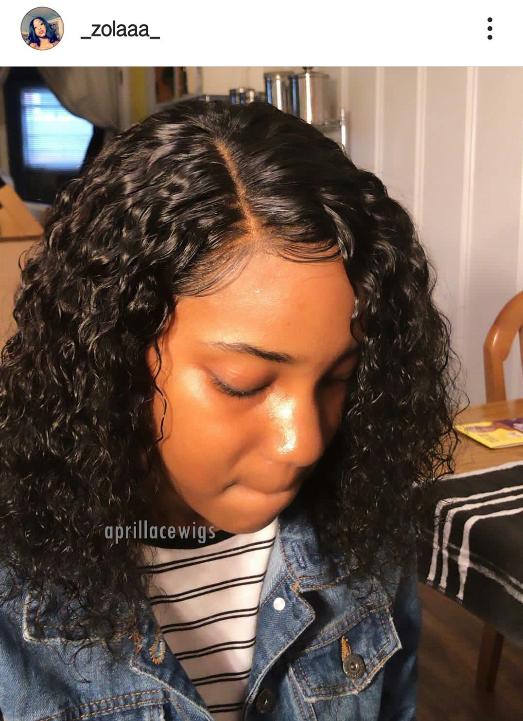 deep curly bob lace wig preplucked hairline